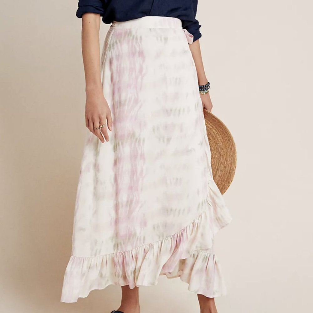 DOLAN Collection Mae Tie-Dye Midi Skirt